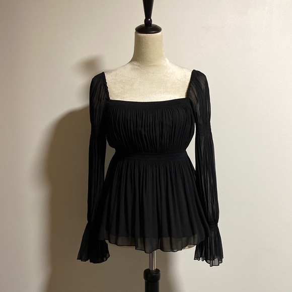 Susan Lucci Shirred Blouse - Picture 2 of 7